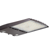 Sensor-ready LED area light with selectable lumen output and CCT for outdoor commercial applications