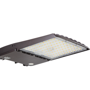 Sensor-ready LED area light with selectable lumen output and CCT for outdoor commercial applications - Available at Electrical Marketplace