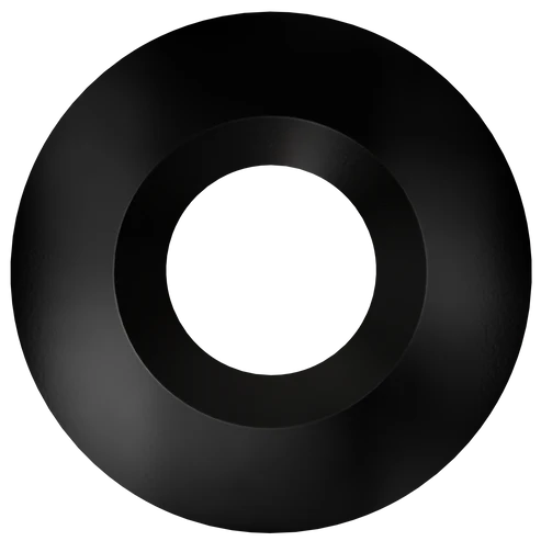 4 Inch Round Trim | Black | Astrofit Series | Goodlite G-21411