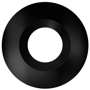 Astrofit 4 inch black round recessed trim for interchangeable retrofit lighting - Available at Electrical Marketplace