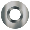 Astrofit 4 inch brushed nickel round recessed trim for interchangeable retrofit modules
