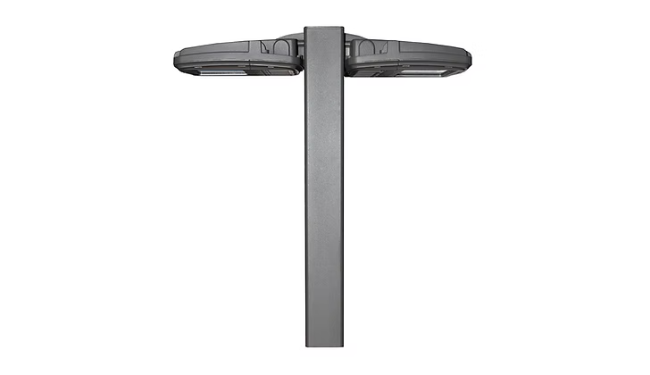 qssi-bkh2q-twin-head-led-bollard-front-view
