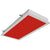 Recessed / Flanged LED 630NM Red / White Vivarium Clean Room Luminaire