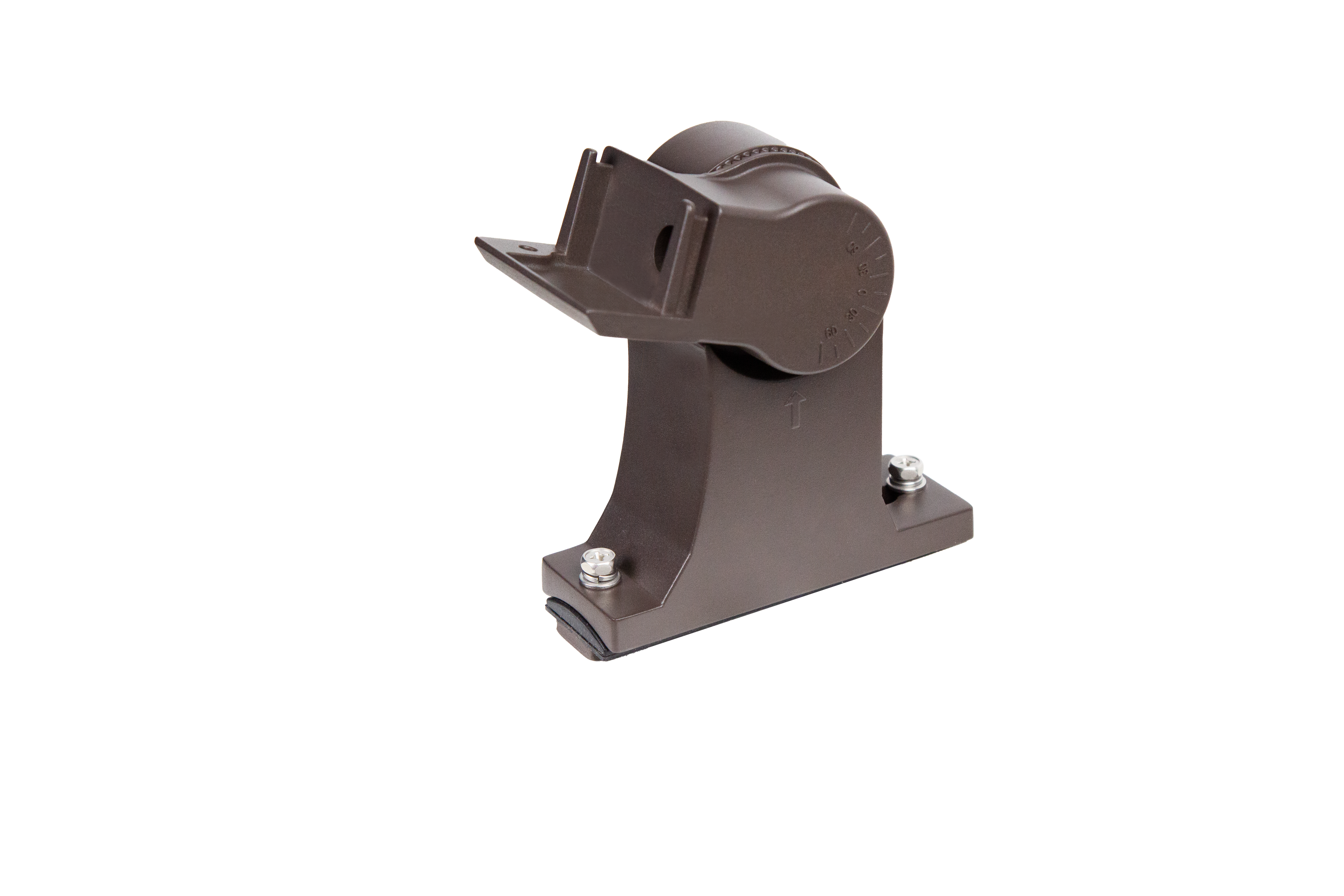 Adjustable Arm Mounting Bracket For Square And Round Poles