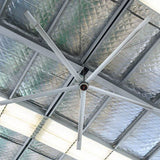 large warehouse HVLS fan with low noise and high airflow coverage