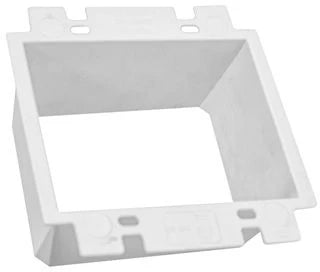 2-Gang Electrical Outlet Box Extender | PVC | PLS-CE102