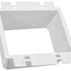 PLS-CE102 2-gang ceiling extension box made of durable PVC. UL 514C compliant and ETLus certified for safe, code-compliant ceiling electrical installations.