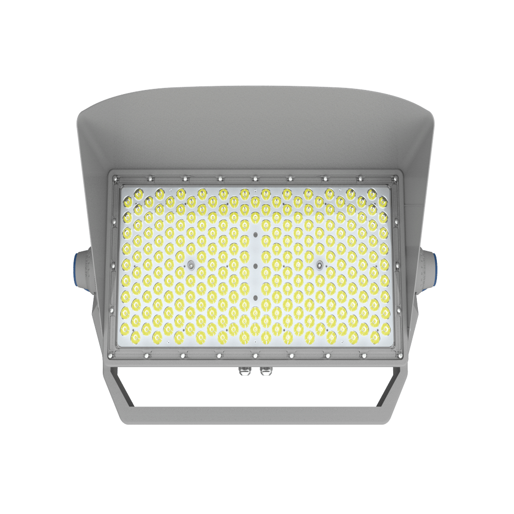Cold-forging-aluminum-led-sports-light-with-laser-aiming-device