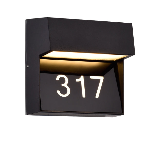 LED Address Light - Outdoor - 3-4078D-RN-SC