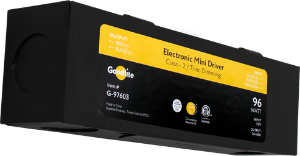 Goodlite 96W Mini Electronic LED Driver 24V | Class 2 Dimmable Power Supply | IP66 ETL Listed - Available at Electrical Marketplace