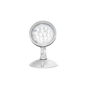 High output LED remote emergency light with dual 6W adjustable PAR-type heads, thermoplastic housing, and low-voltage operation for commercial and industrial egress lighting. - Available at Electrical Marketplace