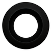 4 Inch Round Retro Black Cover | Goodlite G-97720