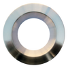 Space 4" Round Retrofit Brushed Nickel Cover for LED Downlights, Brushed Nickel Finish, 4-Inch
