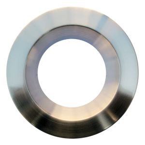 Space 4" Round Retrofit Brushed Nickel Cover for LED Downlights, Brushed Nickel Finish, 4-Inch - Available at Electrical Marketplace
