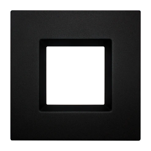 4 Inch Square Retro Black Cover | Goodlite G-97724