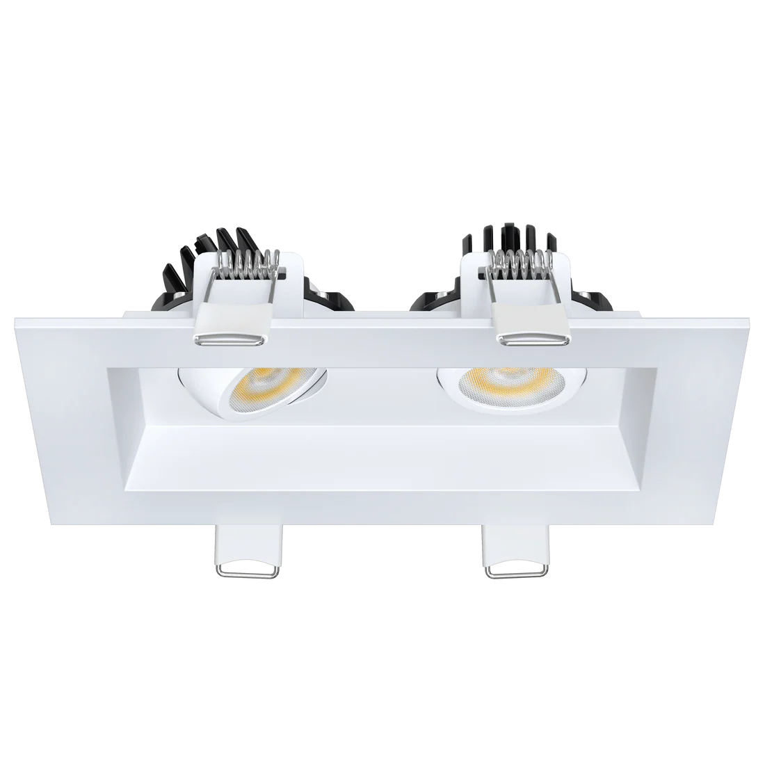 Saturn-multiple-2-inch-double-head-regressed-gimbal-led-recessed-light-white