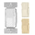 Eaton DUL06P-C2 Universal Decorator Dimmer Switch with Preset Feature, Includes White, Ivory, and Light Almond Faceplates, 120V Single-Pole/3-Way Compatible, Ideal for LED, CFL, Incandescent, and Halogen Lighting