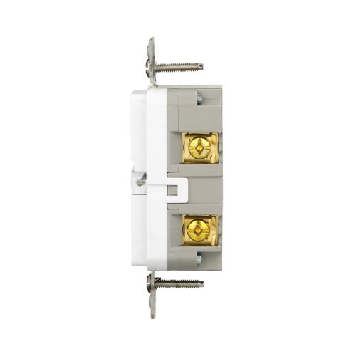 Eaton TRGF15W Tamper-Resistant Self-Test GFCI Receptacle – 15A 125V White Slim Design Outlet