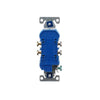 Eaton 270W 15A Duplex Receptacle in White – Standard Residential/Commercial Grade, 125V, Impact-Resistant Thermoplastic with Side and Push Wiring, NEMA 5-15R Configuration.