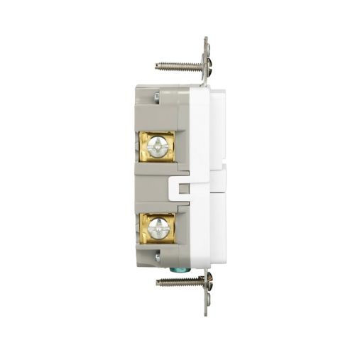 Eaton TRGF15W Tamper-Resistant Self-Test GFCI Receptacle – 15A 125V White Slim Design Outlet