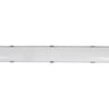 Commercial 4 foot LED vapor tight fixture 7000 lumens waterproof light
