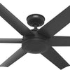 52 Inch Jetty Outdoor Ceiling Fan | 6 Matte Blades | 3 Speeds | Hunter 51731, 51202/03