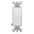 15 Amp Single-Pole 4-Way Decorator Switch | 120/277V | White | Side & Back Wiring