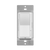 300-Watt Single Pole/3-Way Decorator LED Dimmer Switch in white – compatible with LED, CFL, incandescent, and halogen bulbs