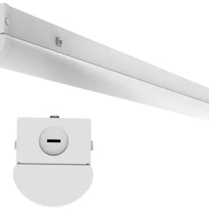 8FT tunable LED strip light fixture CLST11-90W8FTBTA1-WH with selectable wattage and CCT - Available at Electrical Marketplace