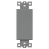Enerlites 6001 1-Gang Decorator Blank Adapter Insert – Front View