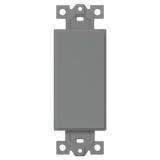 Enerlites 6001 1-Gang Decorator Blank Adapter Insert – Front View