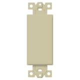 Enerlites 6001 1-Gang Decorator Blank Adapter Insert – Front View