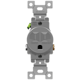 Enerlites 61150-TR commercial grade 15A tamper-resistant single receptacle, thermoplastic, UL listed, child-safe