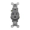 20 Amp Single Receptacle | Tamper Resistant | 125V | Commercial Grade | Enerlites 61200-TR