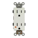 ENERLITES 61500-IG-TR isolated ground tamper-resistant 15 amp decorator receptacle NEMA 5-15R UL listed