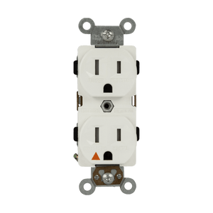 Industrial grade isolated ground 15A duplex receptacle – ENERLITES 61510-TR - Available at Electrical Marketplace
