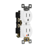 Industrial grade isolated ground 15A duplex receptacle – ENERLITES 61510-TR