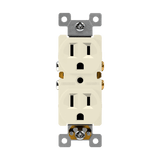 Enerlites 61580 residential 15A self-grounding duplex receptacle