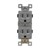 Residential Grade 15A Tamper and Weather Resistant Duplex Receptacle 5-15R | Self-Grounding Outdoor Outlet