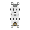 Residential Grade 15A Tamper and Weather Resistant Duplex Receptacle 5-15R | Self-Grounding Outdoor Outlet