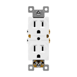 Enerlites 61580 residential 15A self-grounding duplex receptacle