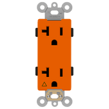 ENERLITES 62000-IG isolated ground 20A decorator duplex receptacle