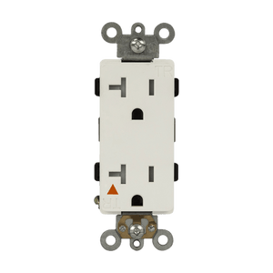 ENERLITES 62000-IG-TR isolated ground tamper-resistant decorator receptacle 20A NEMA 5-20R UL listed for hospitals and commercial use - Available at Electrical Marketplace