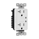 ENERLITES 62001-TRSS 20A tamper-resistant duplex receptacle with built-in surge suppressor 900 joules UL CUL listed