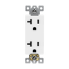 20 Amp Duplex Decorator Receptacle | 125V | 5-20R | Residential Grade | Enerlites 62001