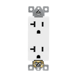 20 Amp Duplex Decorator Receptacle | 125V | 5-20R | Residential Grade | Enerlites 62001