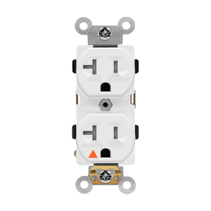 ENERLITES 62010-TR industrial grade isolated ground 20 amp tamper-resistant NEMA 5-20R duplex receptacle - Available at Electrical Marketplace