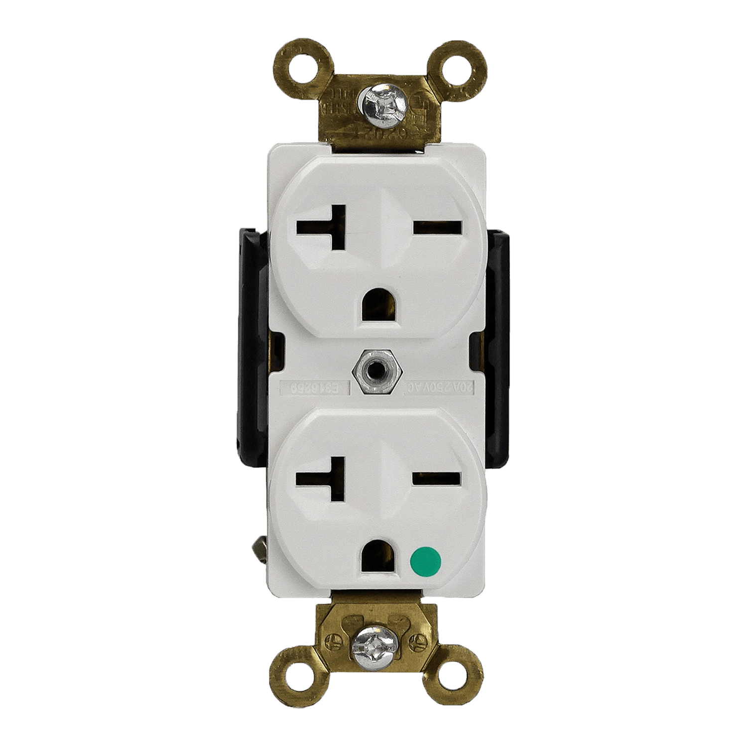 20 Amp Duplex Receptacle | 250V | 6-20R | Hospital Grade | Enerlites 62021