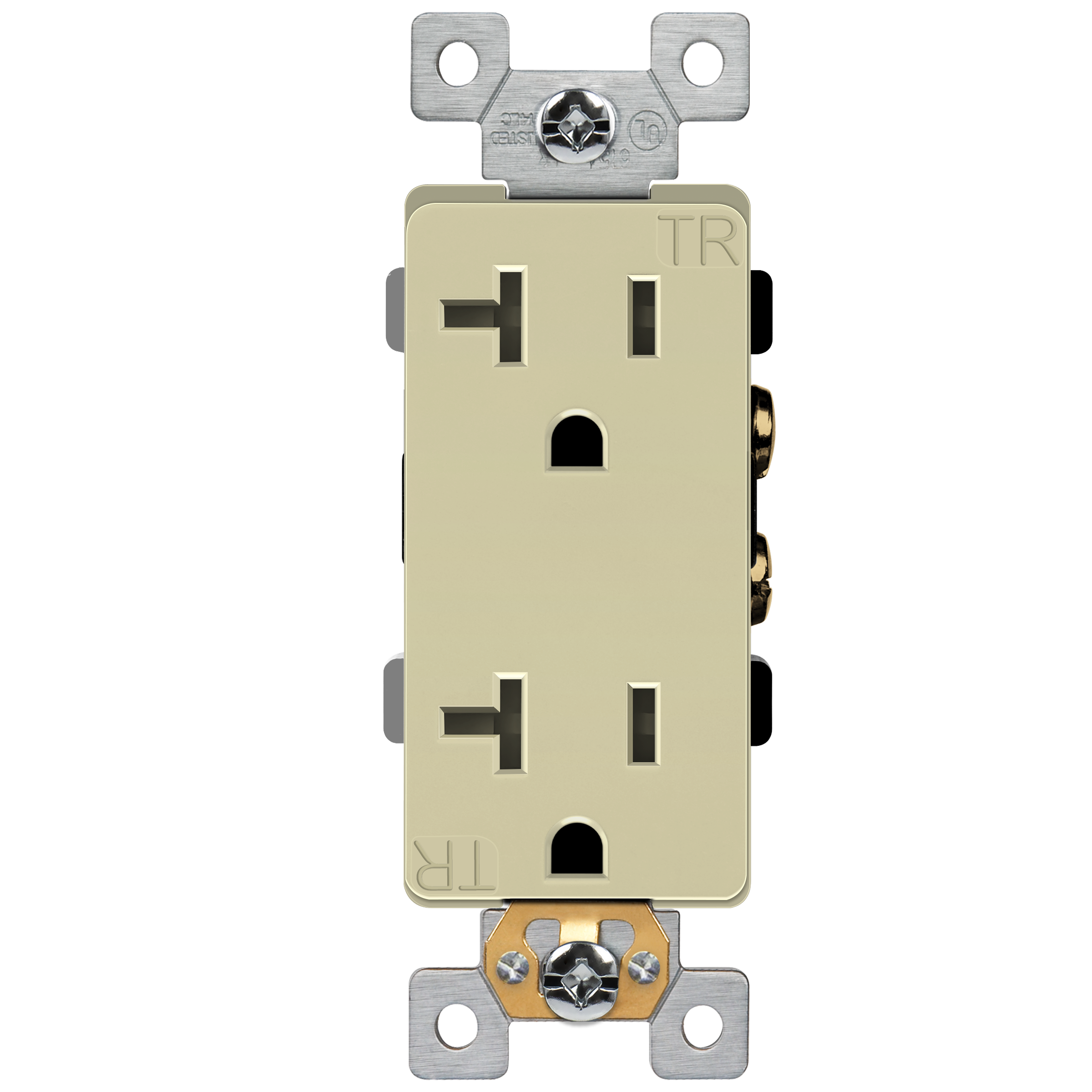62060-TR commercial grade 20A decorator tamper-resistant 5-20R receptacle