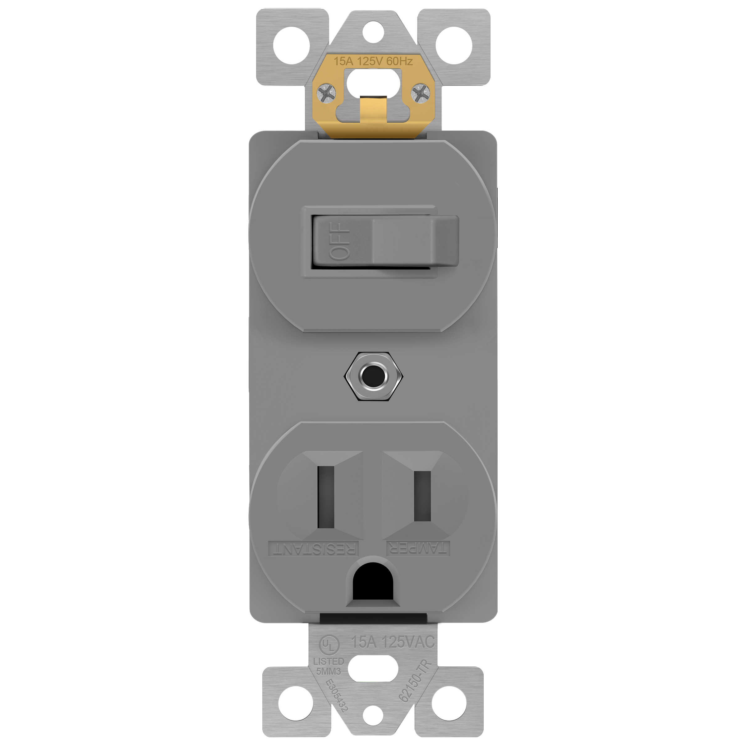 ENERLITES combination device, tamper-resistant, commercial and residential grade, UL listed